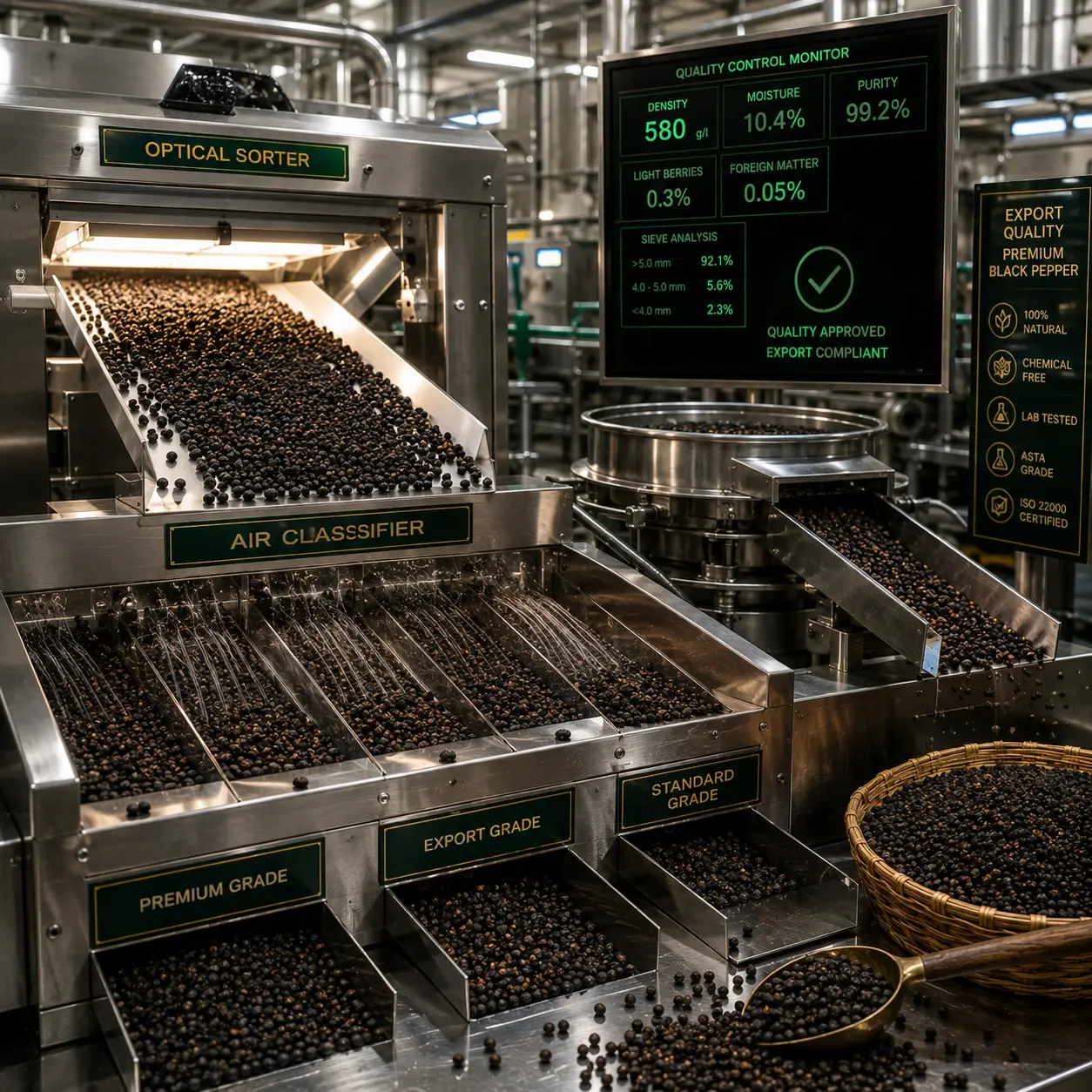Optical Sorting & Grading