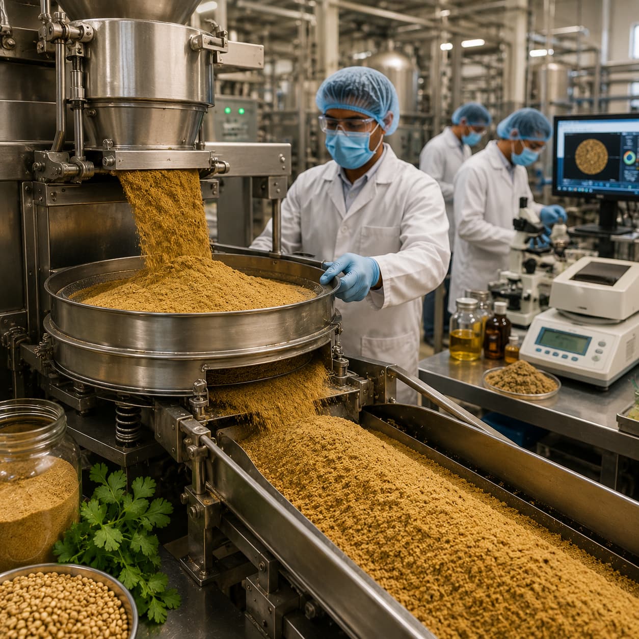 Hygienic Spice Milling Process
