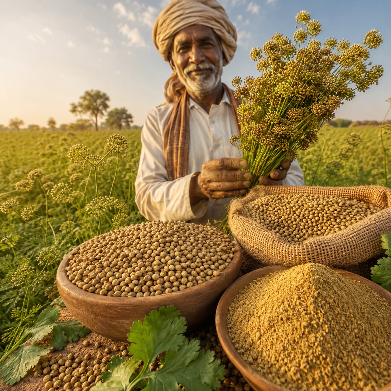Premium Ground Coriander Powder