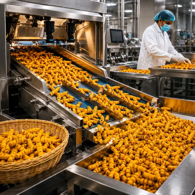 Polishing & Sorting Process